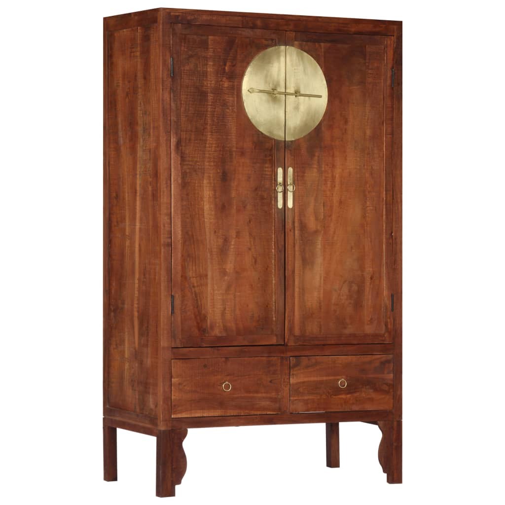 Wardrobe 100x50x175 cm Solid Acacia Wood
